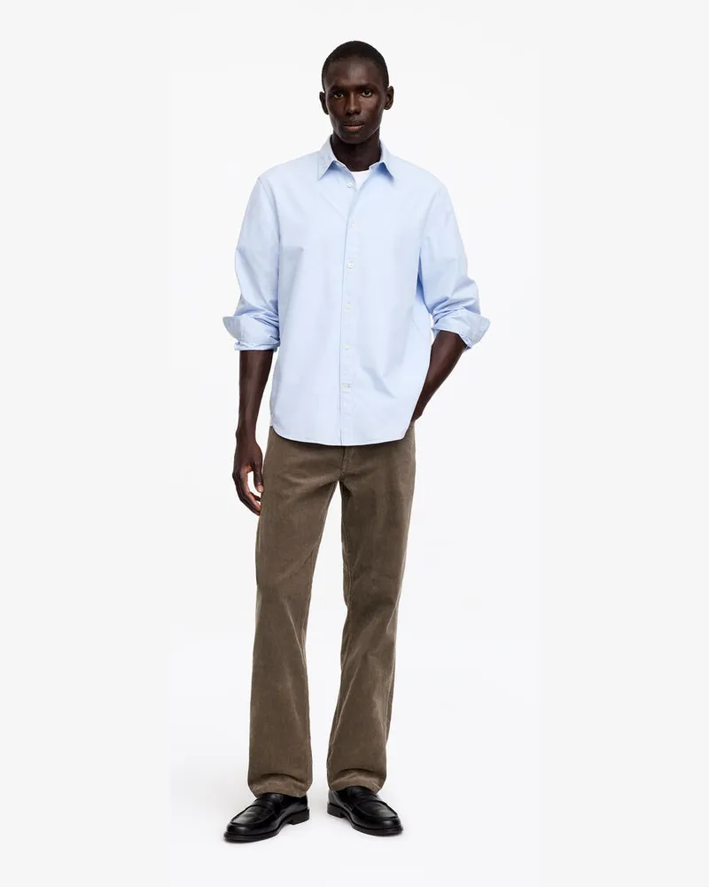 Arket OCEAN Loose Straight Cordhose -Beige Beige