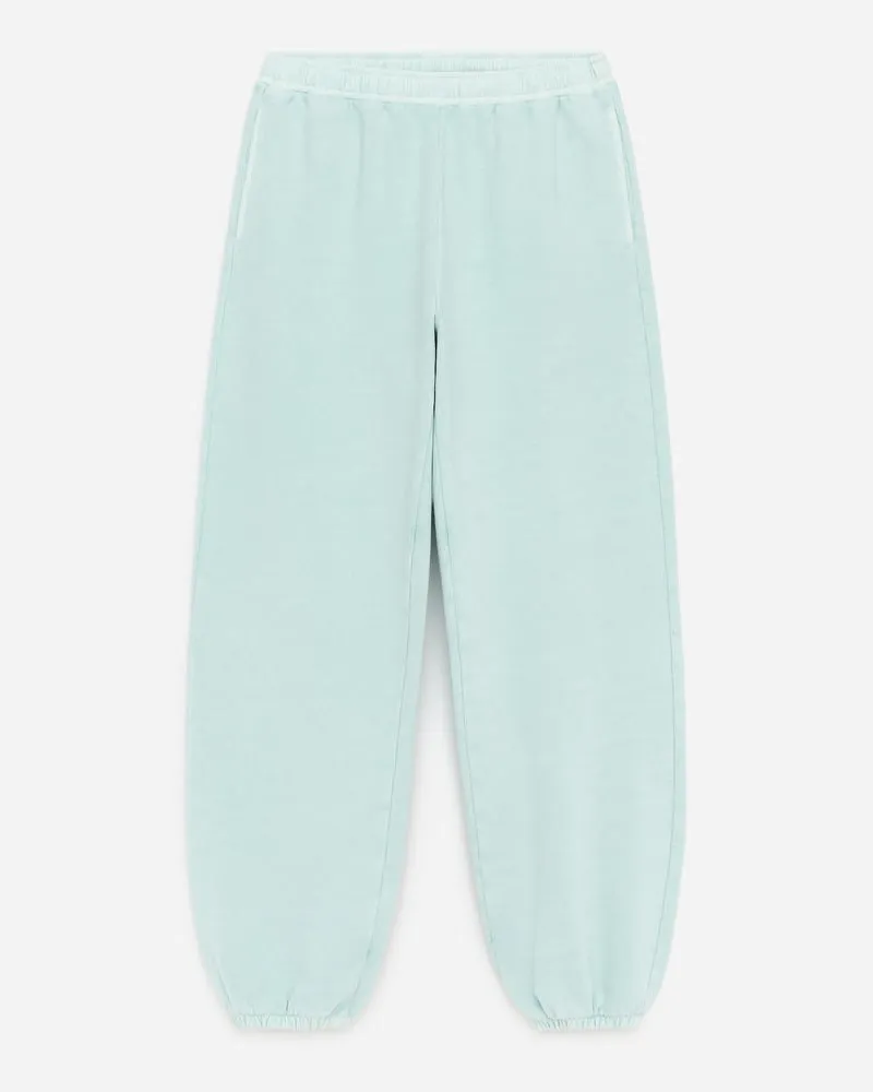 Arket Jogginghose Aus Frottee -Türkis Türkis