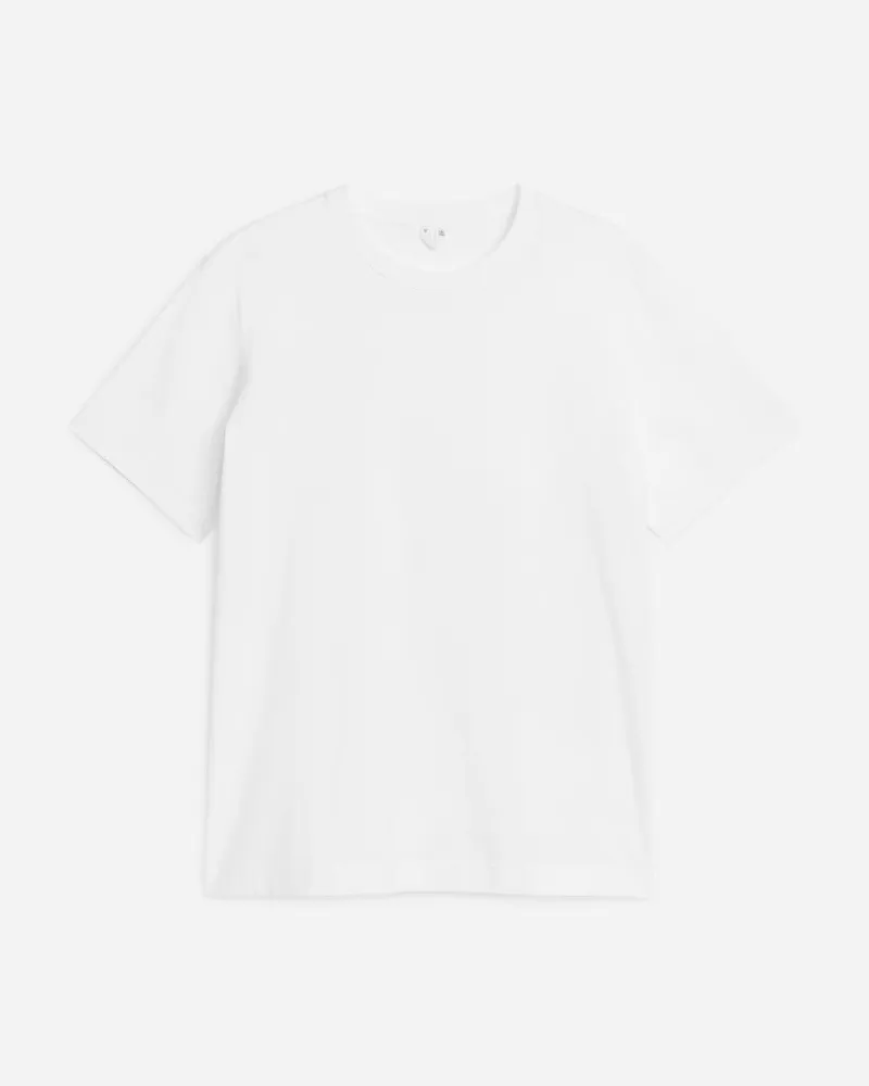Arket T-Shirt Mit Normaler Passform 170 GSM -Weiß Weiß