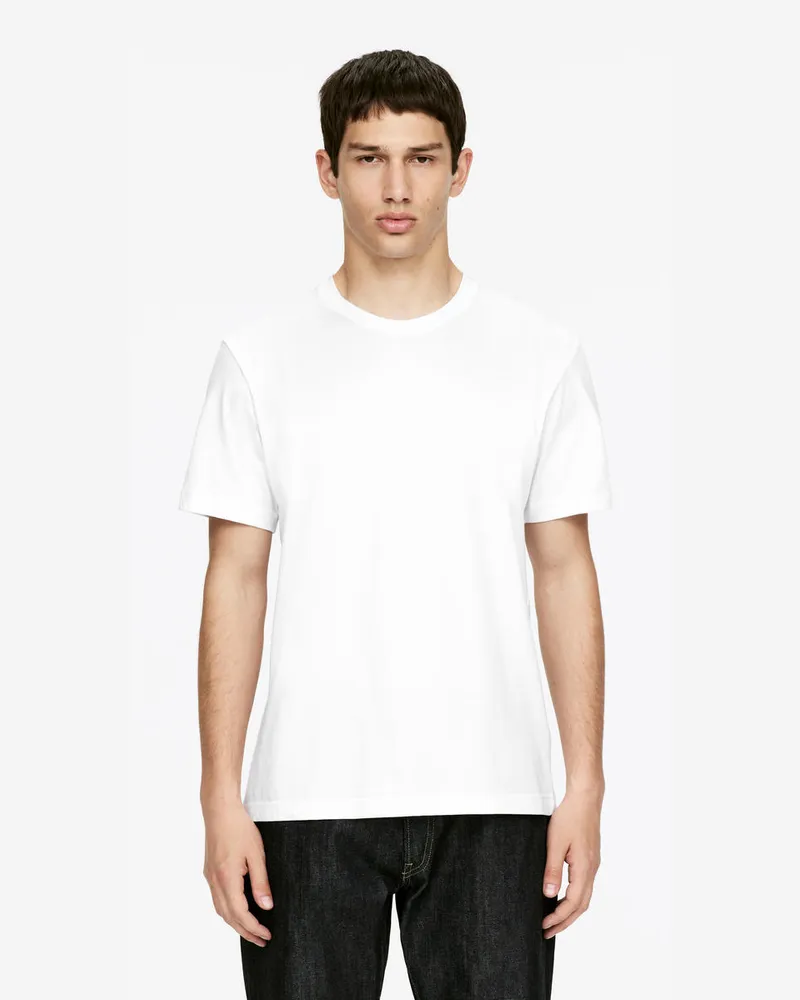 Arket T-Shirt Mit Normaler Passform 170 GSM -Weiß Weiß