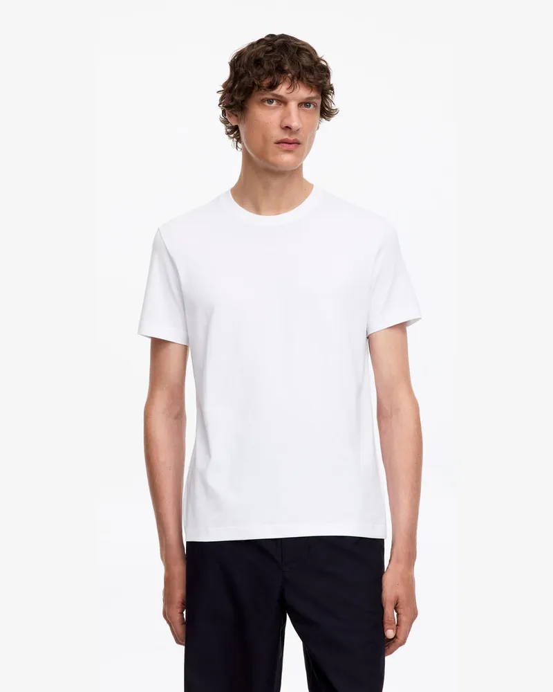 Arket T-Shirt Mit Normaler Passform 170 GSM -Weiß Weiß
