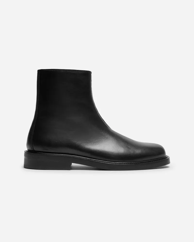 Arket Leather Ankle Boots -Schwarz Schwarz