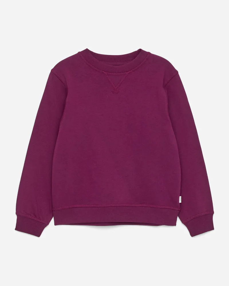 Arket Sweatshirt Aus French Terry -Rosa Rosa