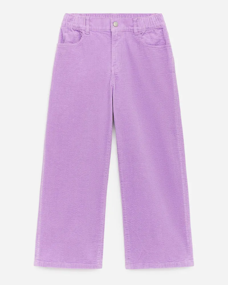 Arket Weite Cordhose -Lila Lila