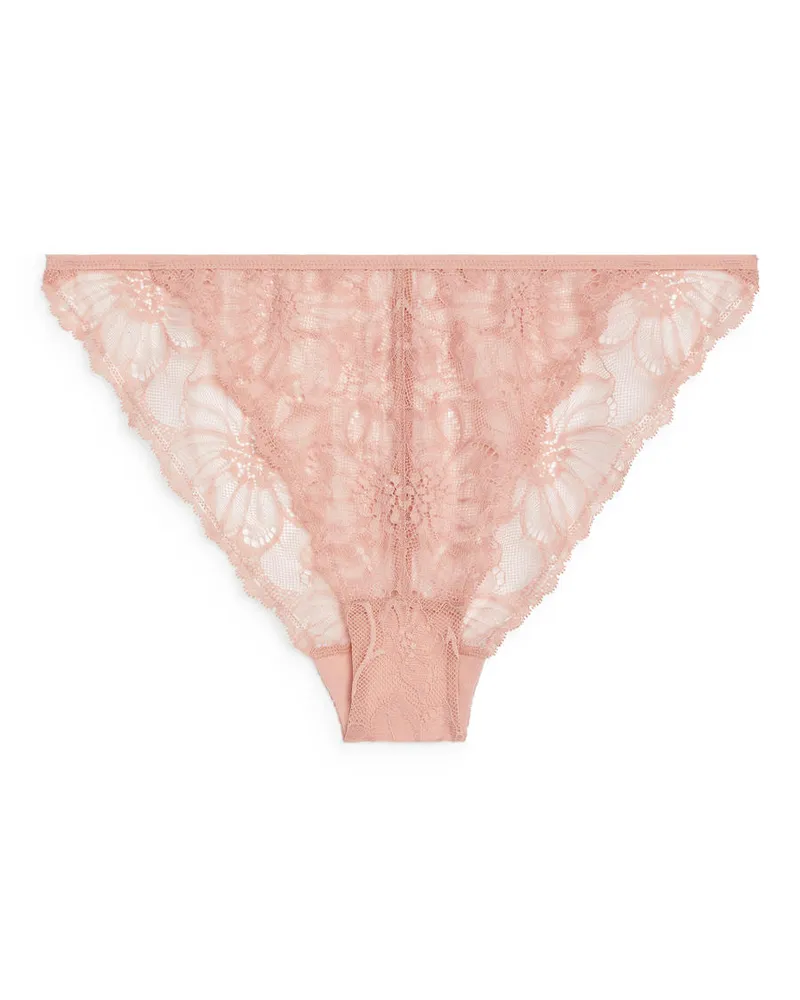 Arket Spitzentanga - Rosa Rosa