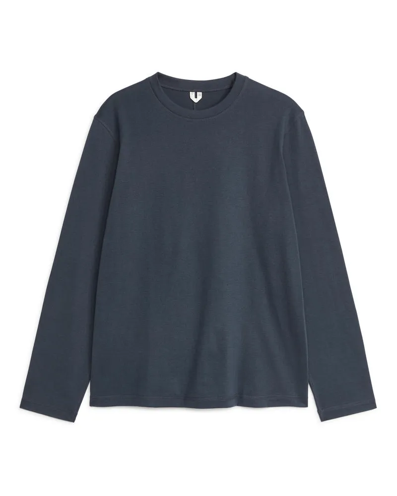 Arket Langärmeliges Oberteil Von Active -Blau Blau