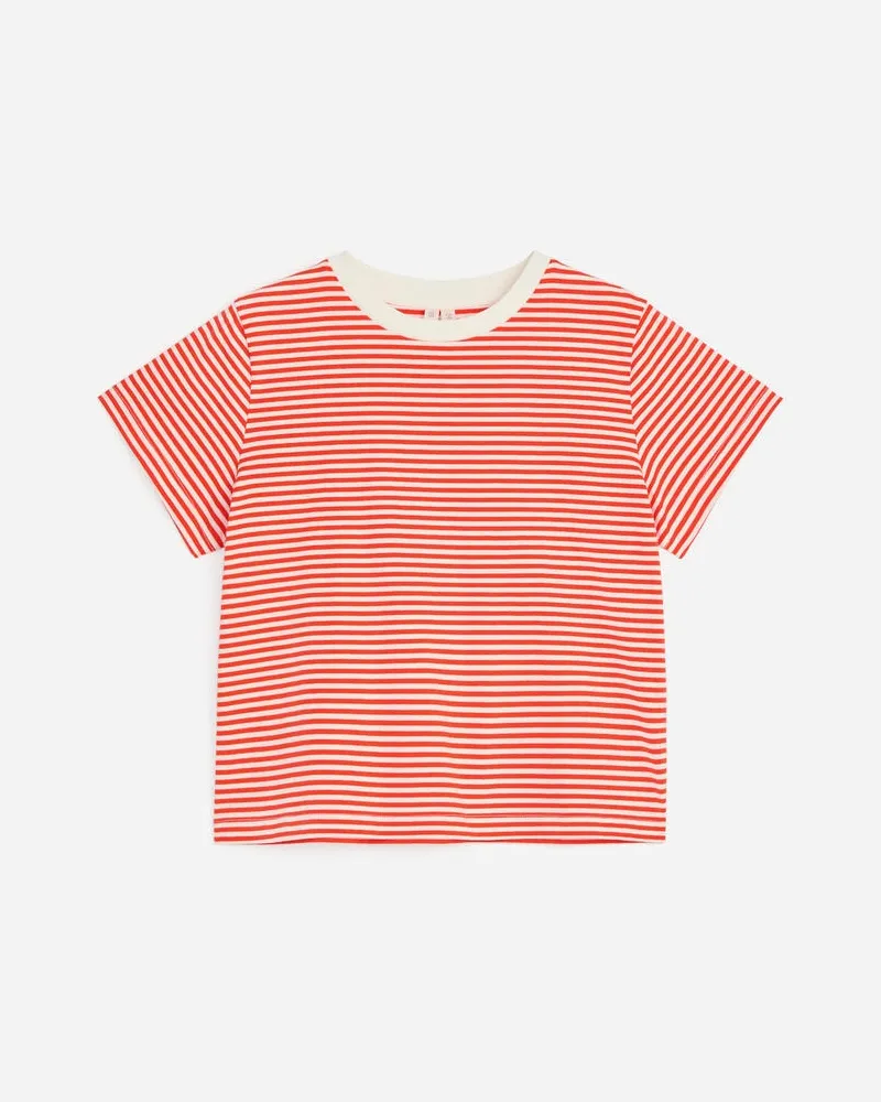 Arket Weit Geschnittenes T-Shirt -Rot Rot