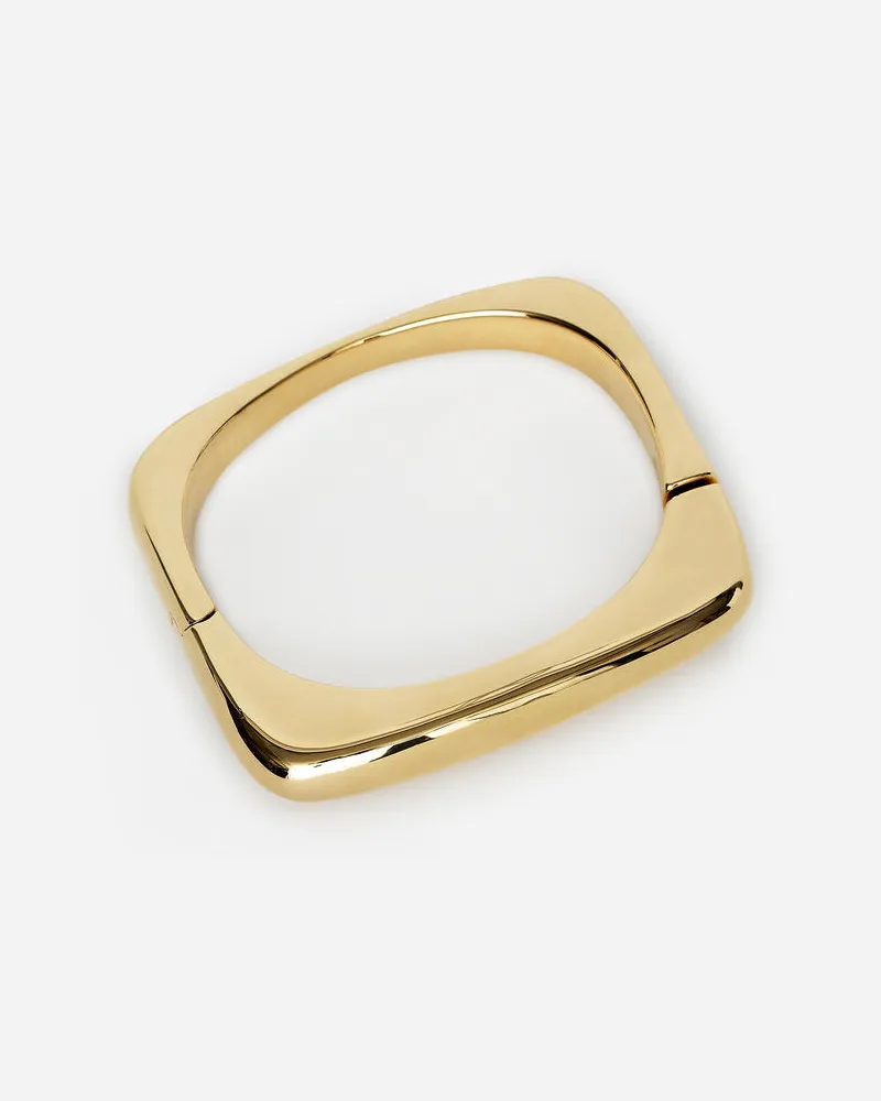 Arket Vergoldeter Armreif - Goldfarben Gold