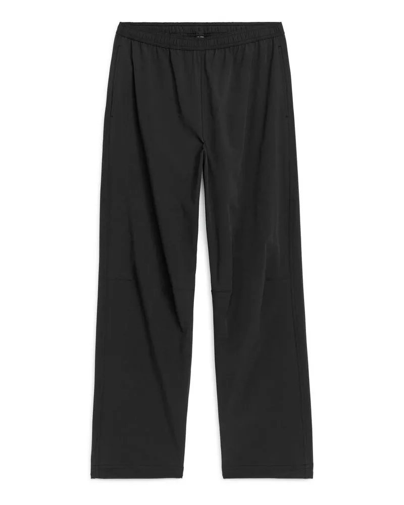 Arket Funktionshose -Schwarz Schwarz