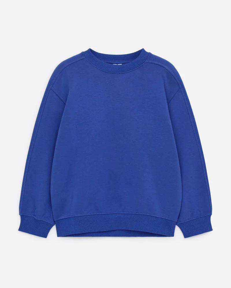 Arket Schweres Sweatshirt -Blau Blau