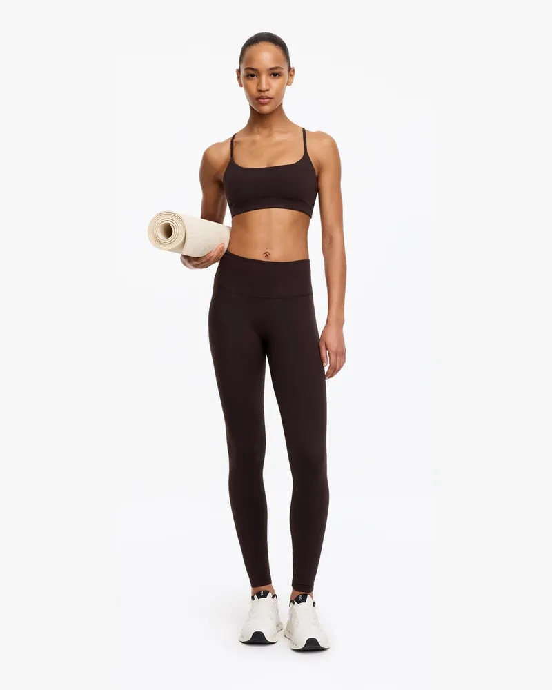 Arket Weiche Active Leggings -Braun Braun