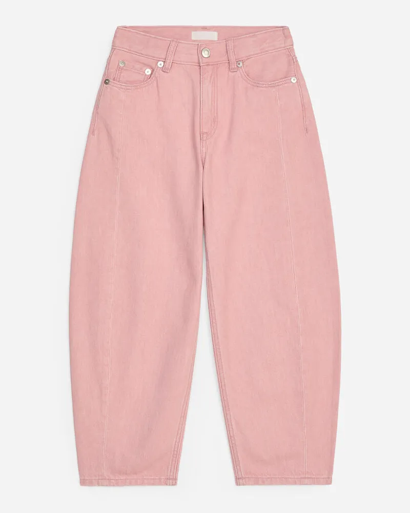 Arket Barrel Jeans -Rosa Rosa