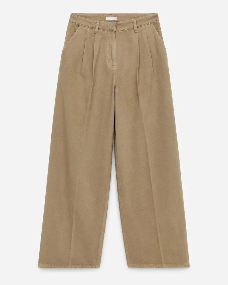 Arket Weite Jeanshose - Beige Beige