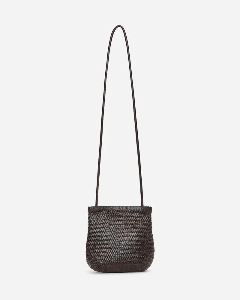 Arket Umhängetasche Aus Leder -Braun Braun