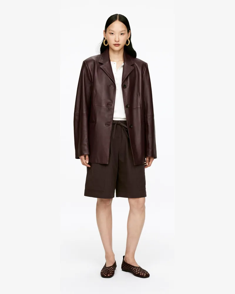 Arket Shorts Mit Aufgesetzten Taschen -Braun Braun