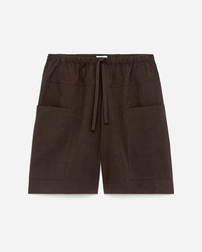 Arket Shorts Mit Aufgesetzten Taschen -Braun Braun