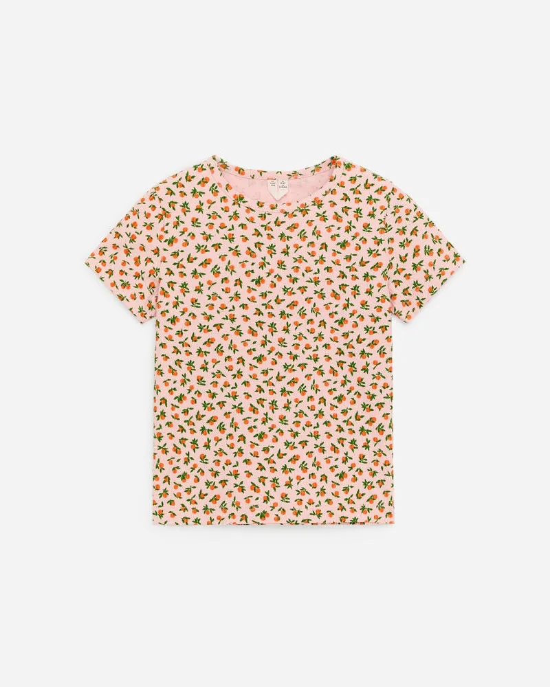 Arket Geripptes Oberteil -Rosa Rosa