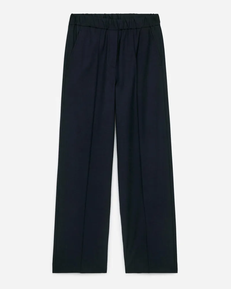 Arket Lockere Hose - Blau Dunkelblau