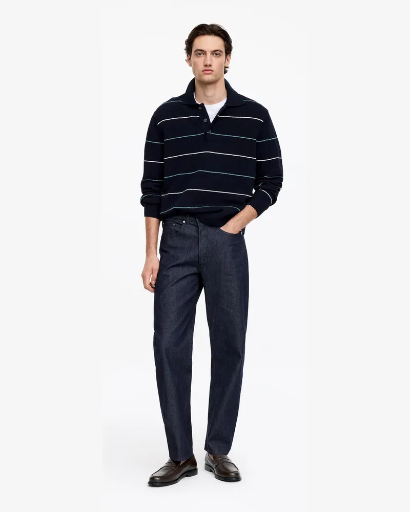 Arket Loafer Aus Leder -Braun Braun