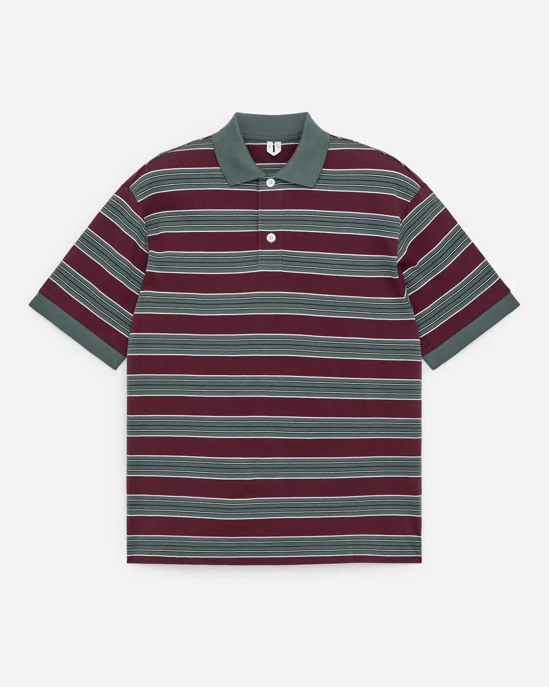 Arket Kurzärmliges Poloshirt -Rot Rot