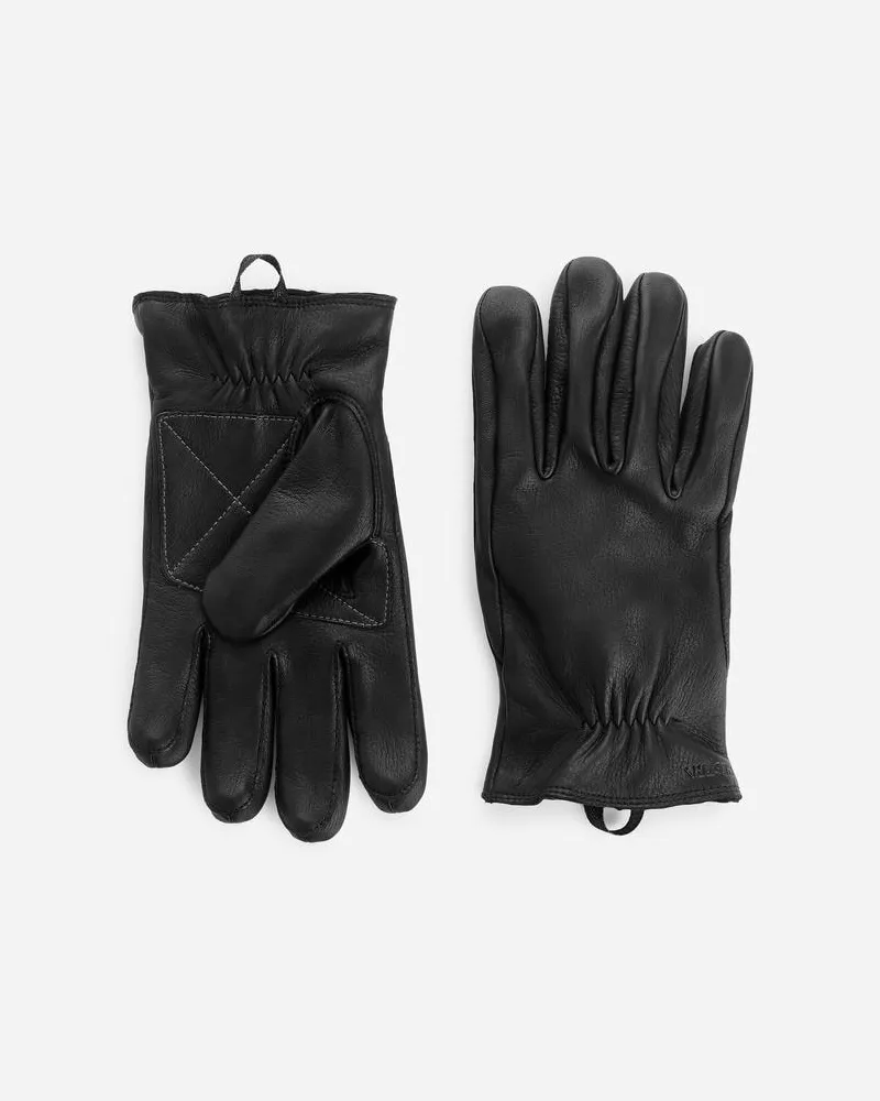 Arket Lederhandschuhe Eirik Von Hestra -Schwarz Schwarz