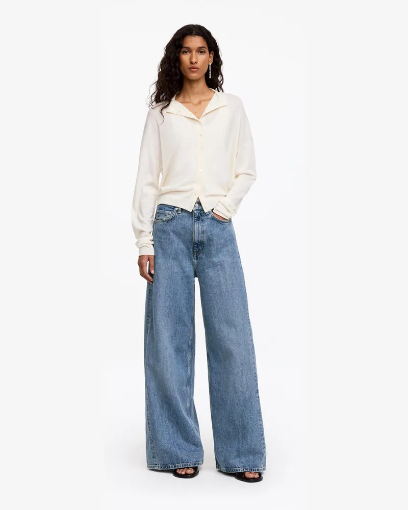 Arket Weite Jeans -Blau Blau