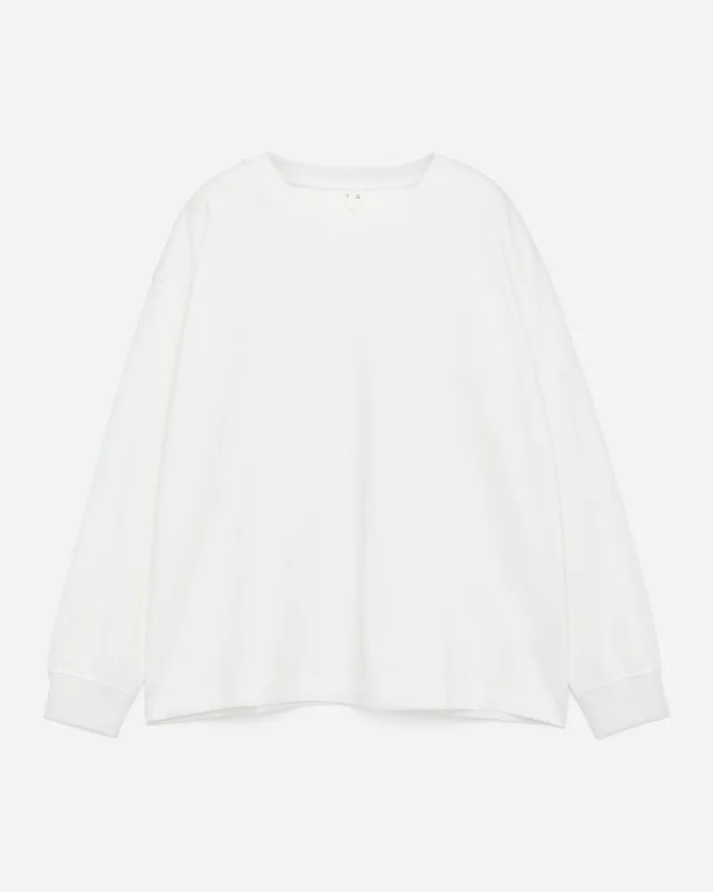 Arket Langarmshirt -Weiß Weiß