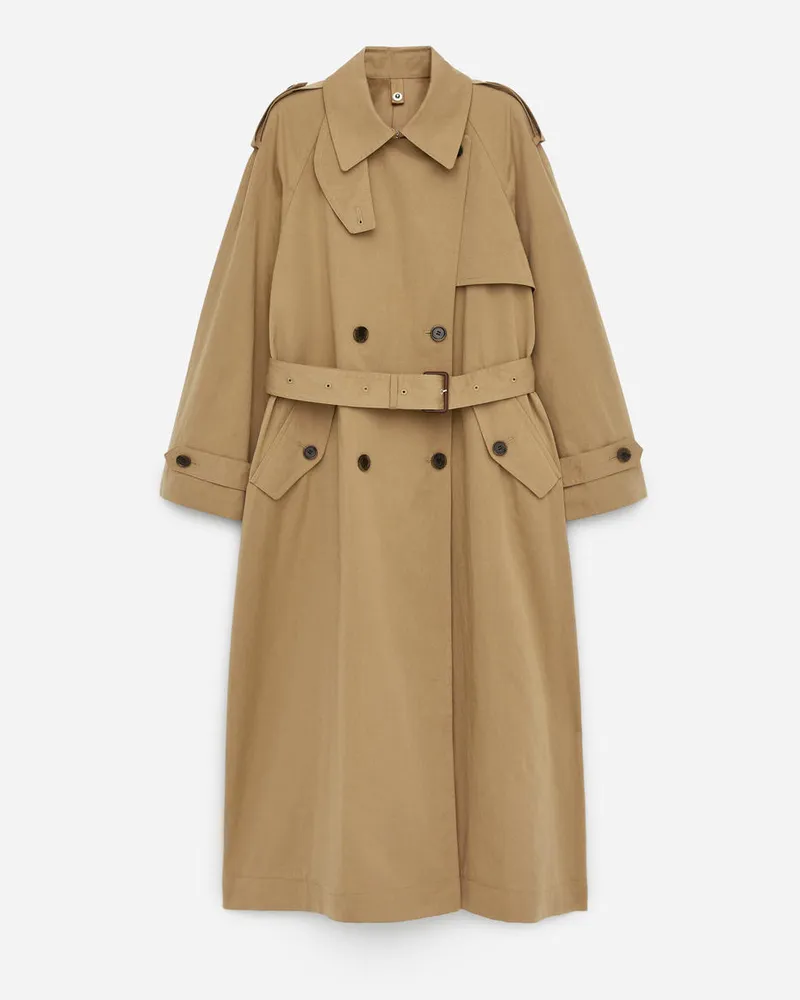 Arket 2-in-1-Trenchcoat -Beige Beige