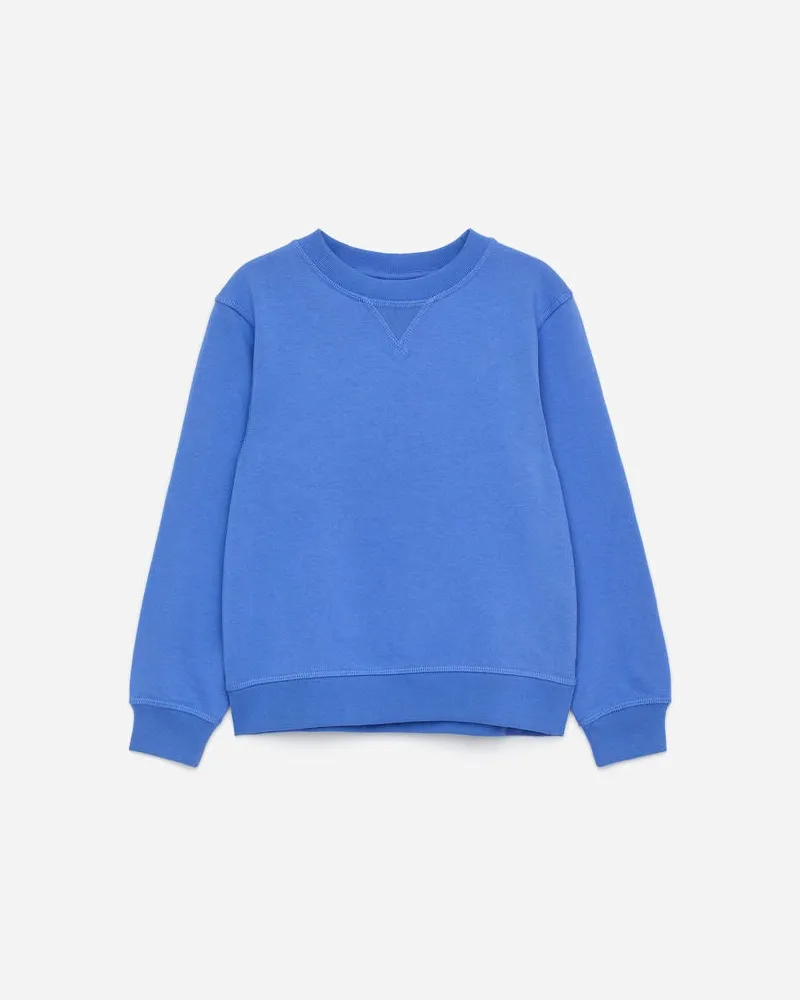 Arket Sweatshirt Aus French Terry -Blau Blau