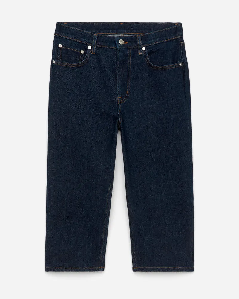Arket Berry Caprijeans - Blau Dunkelblau