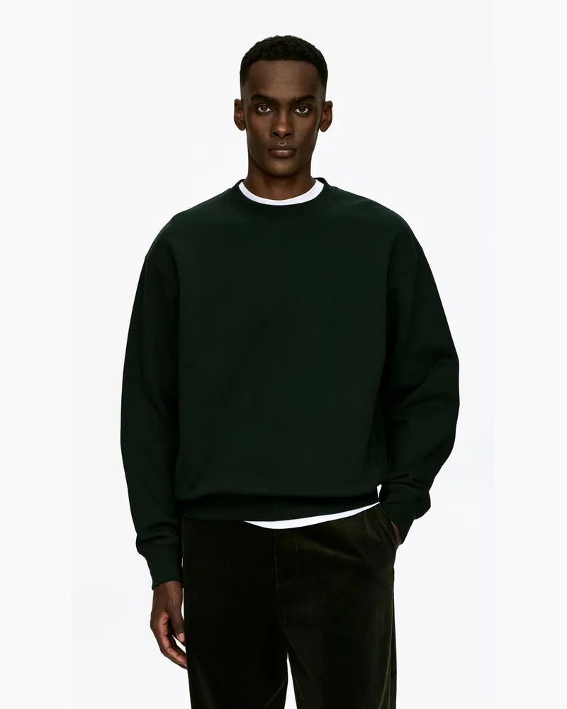 Arket Legeres Sweatshirt -Grün Grün