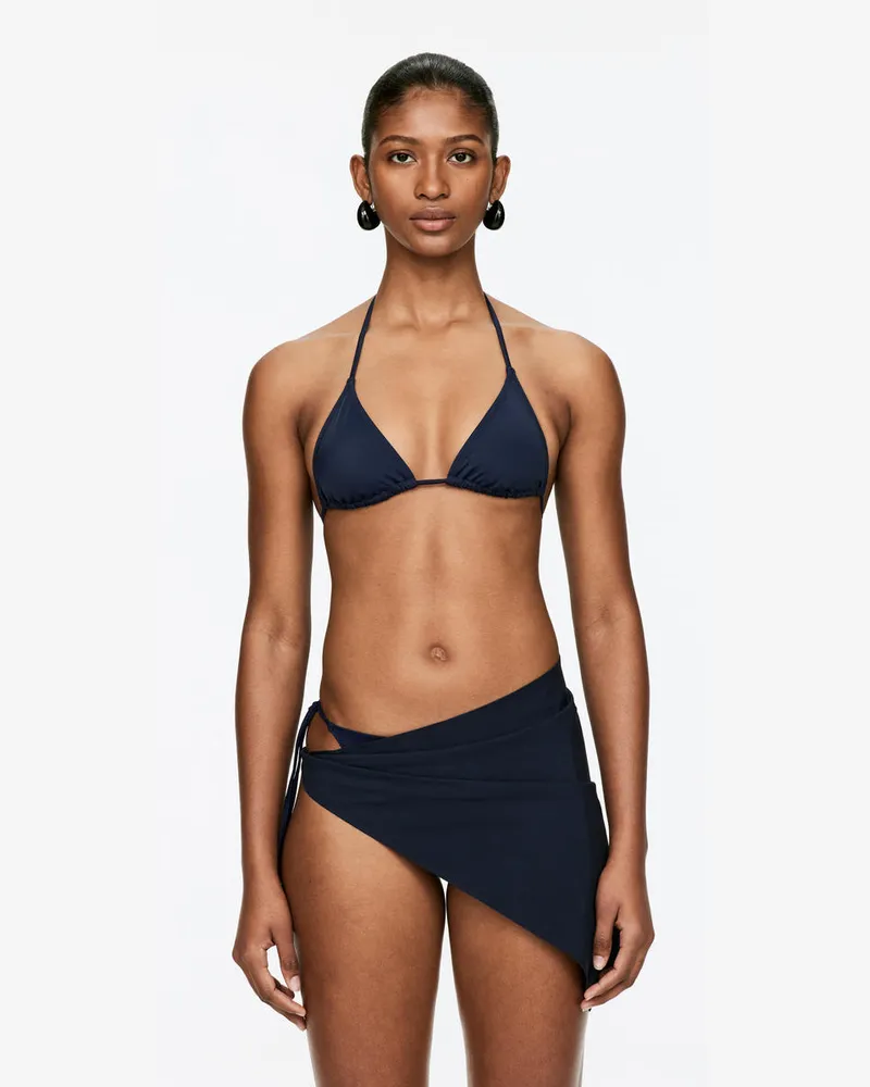 Arket Triangel-Bikinioberteil -Blau Blau