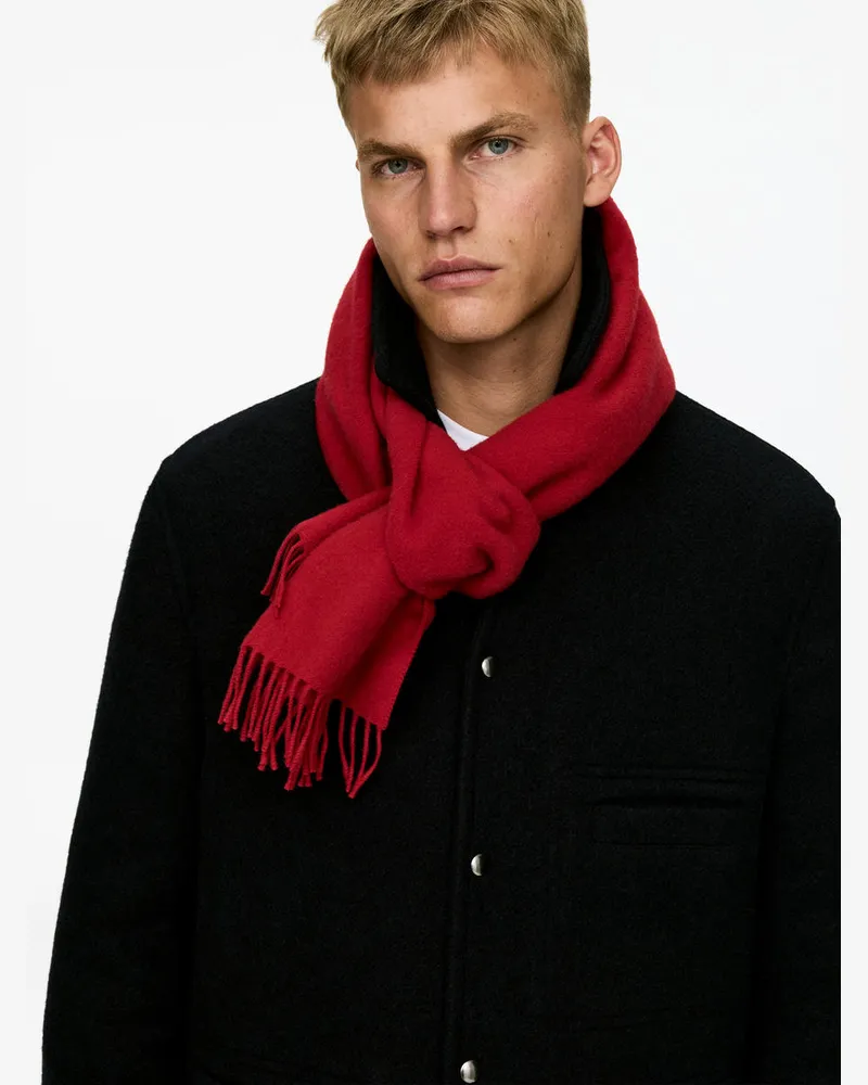Arket Wollschal -Rot Rot