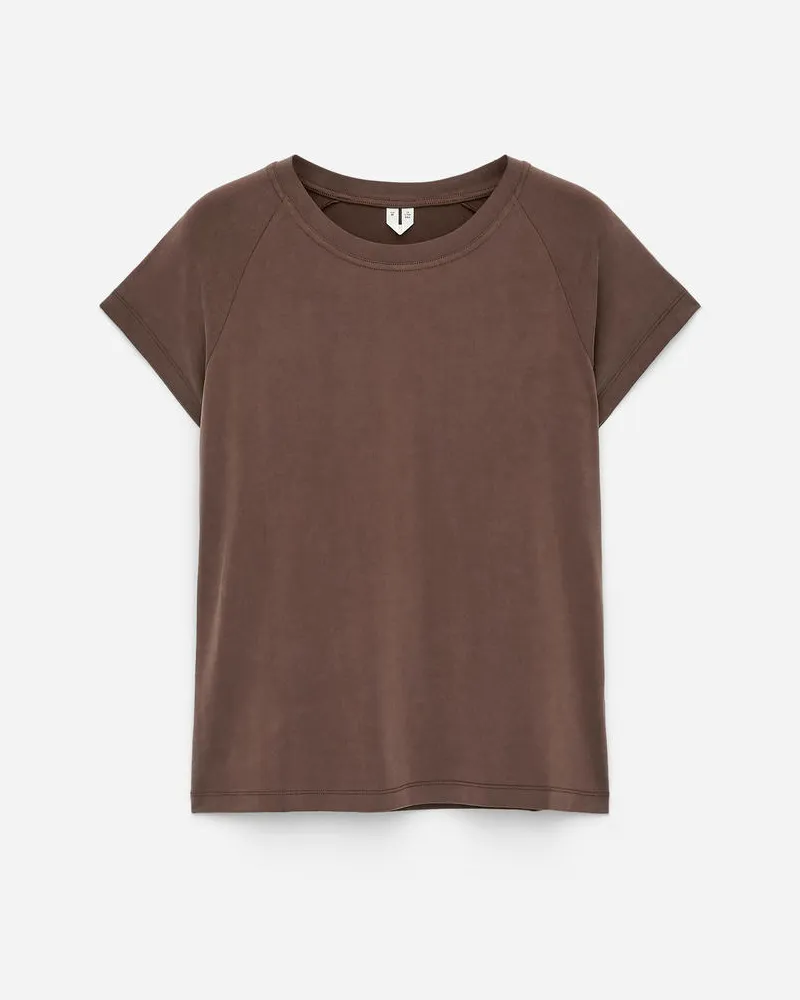 Arket Cupro-T-Shirt -Braun Braun