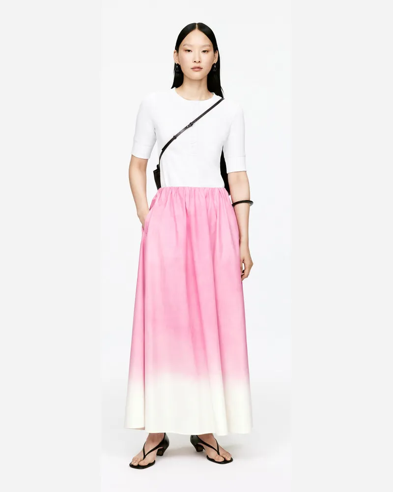 Arket Bedruckter Rock -Rosa Rosa