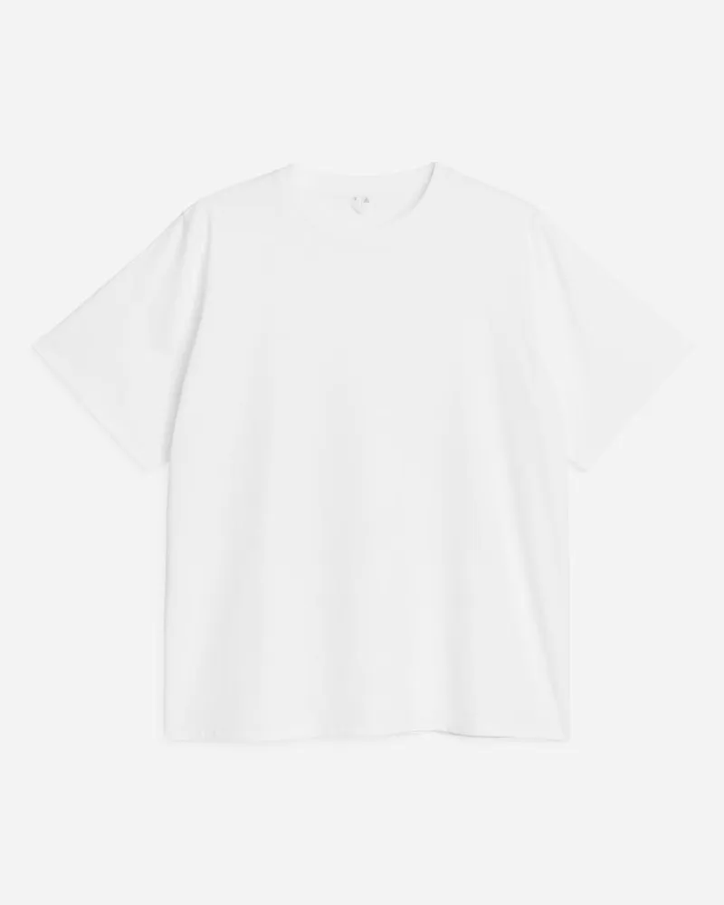 Arket Oversize-T-Shirt - Weiß Weiß