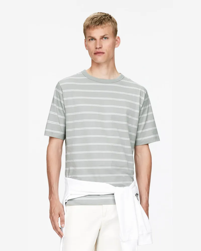 Arket Leichtes T-Shirt -Türkis Türkis