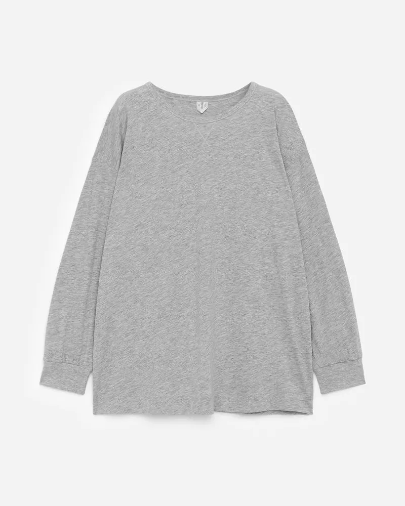 Arket Langarmshirt -Grau Grau
