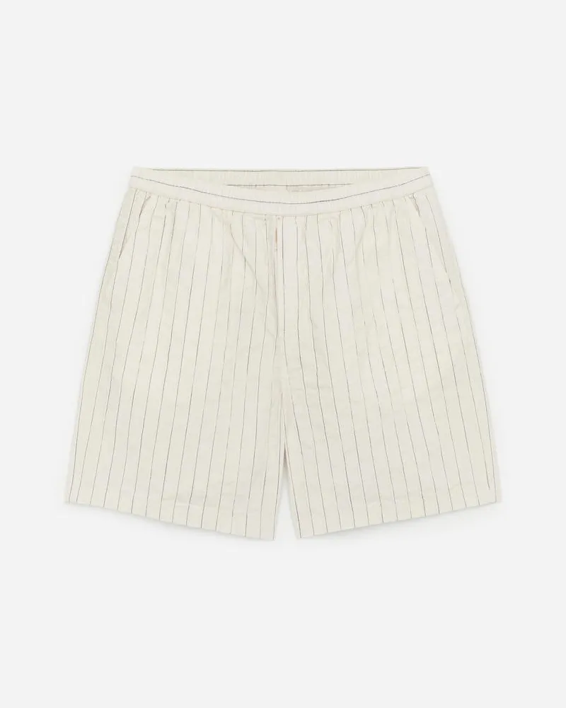 Arket Pull-On-Shorts - Weiß|Blau|Mehrfarbig Cremeweiß