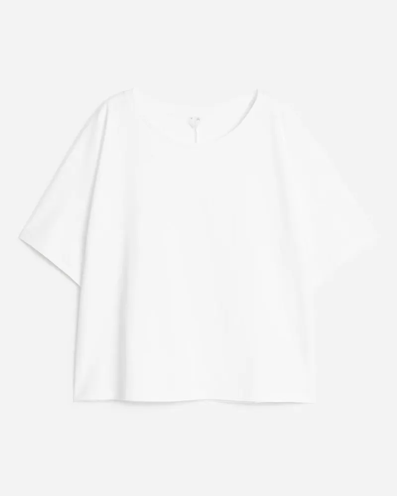 Arket Lockeres T-Shirt - Weiß Weiß