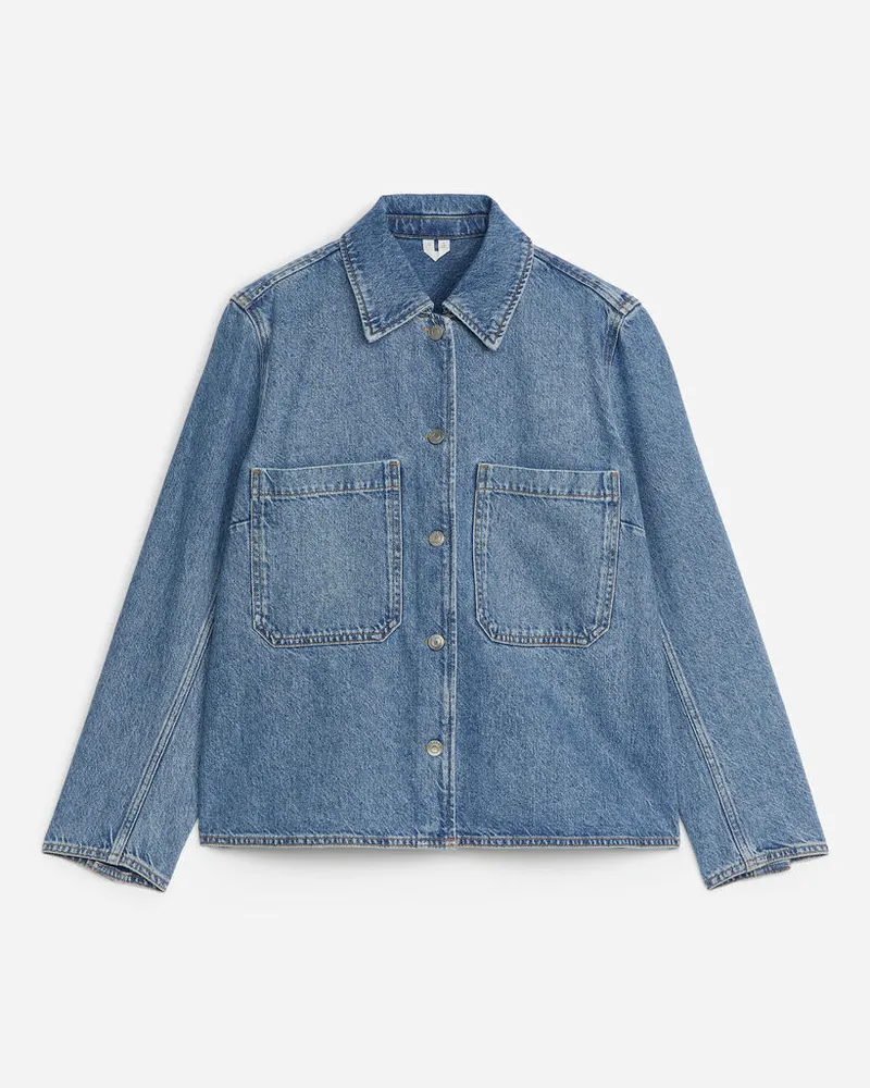 Arket Jeanshemd - Blau Blau