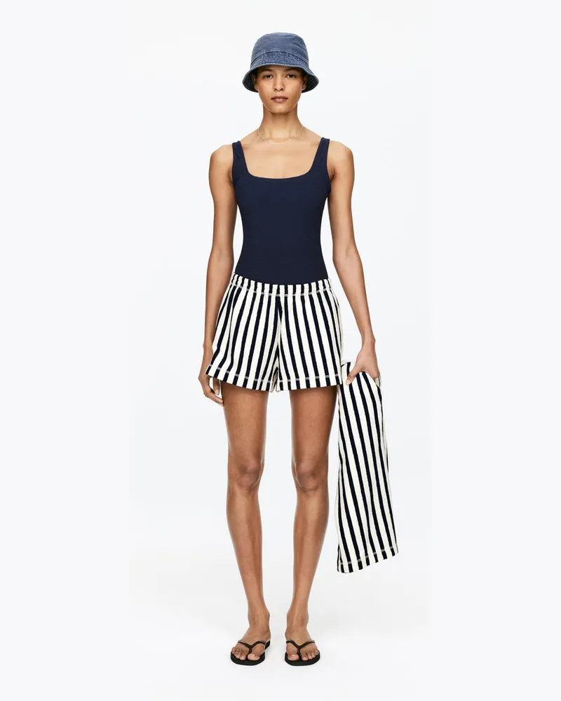 Arket Frotteeshorts -Blau Blau