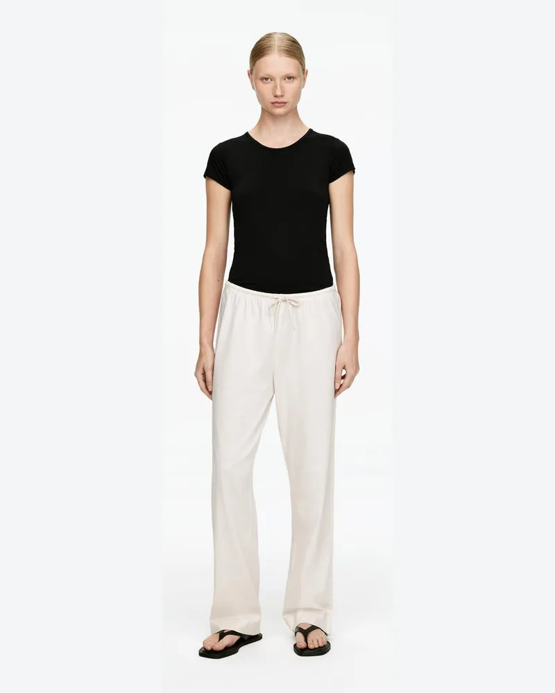 Arket Baumwollhose -Beige Beige