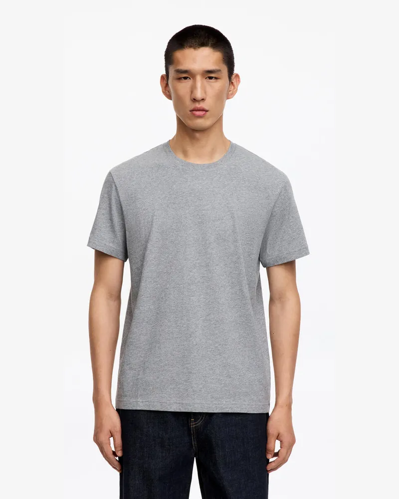 Arket T-Shirt Mit Normaler Passform 170 GSM -Grau Grau