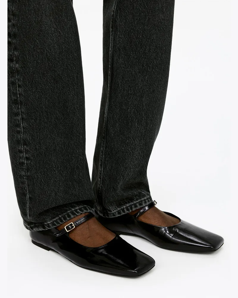 Arket Mary Jane -Schwarz Schwarz