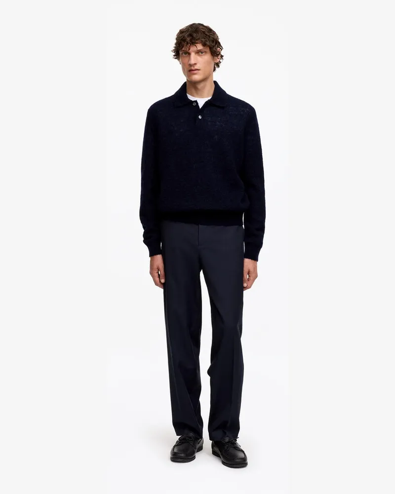 Arket Elegante Lockere Hose -Blau Blau
