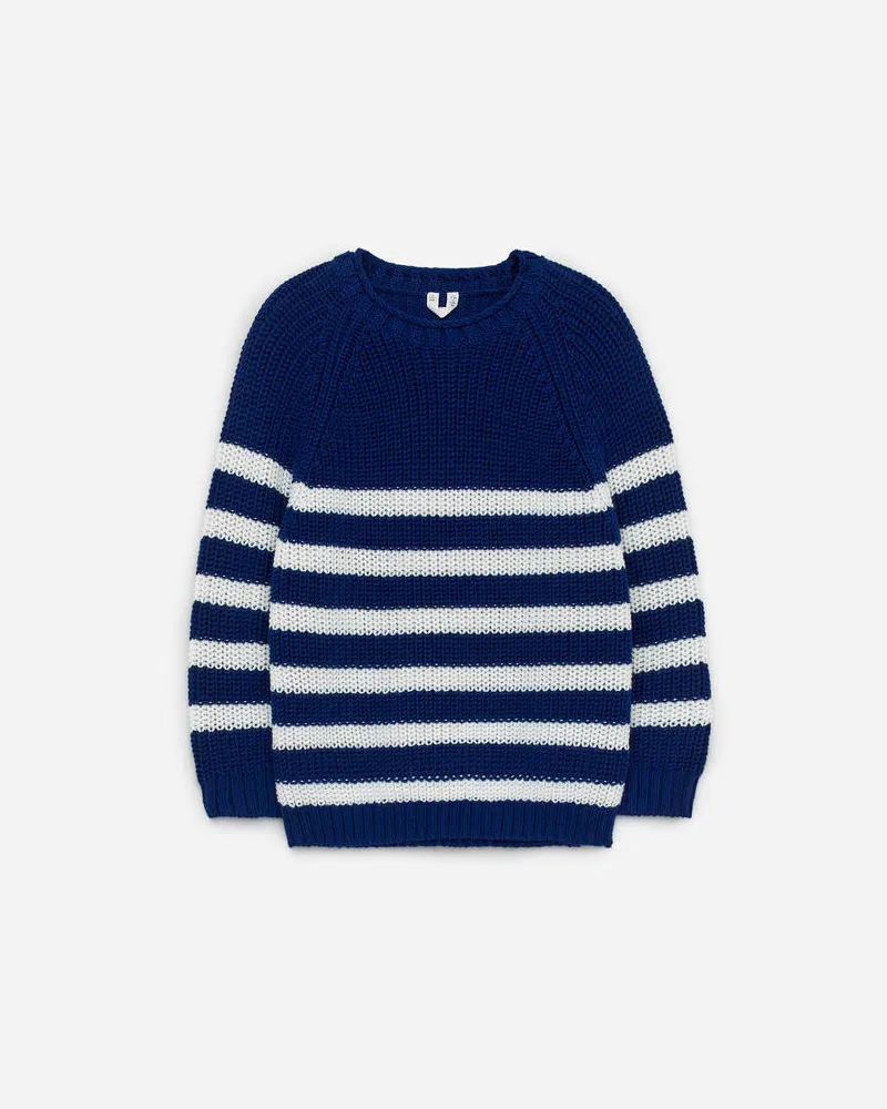 Arket Grobstrickpullover -Blau Blau