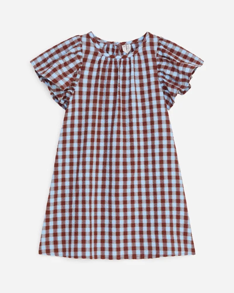 Arket Baumwollkleid -Blau Blau