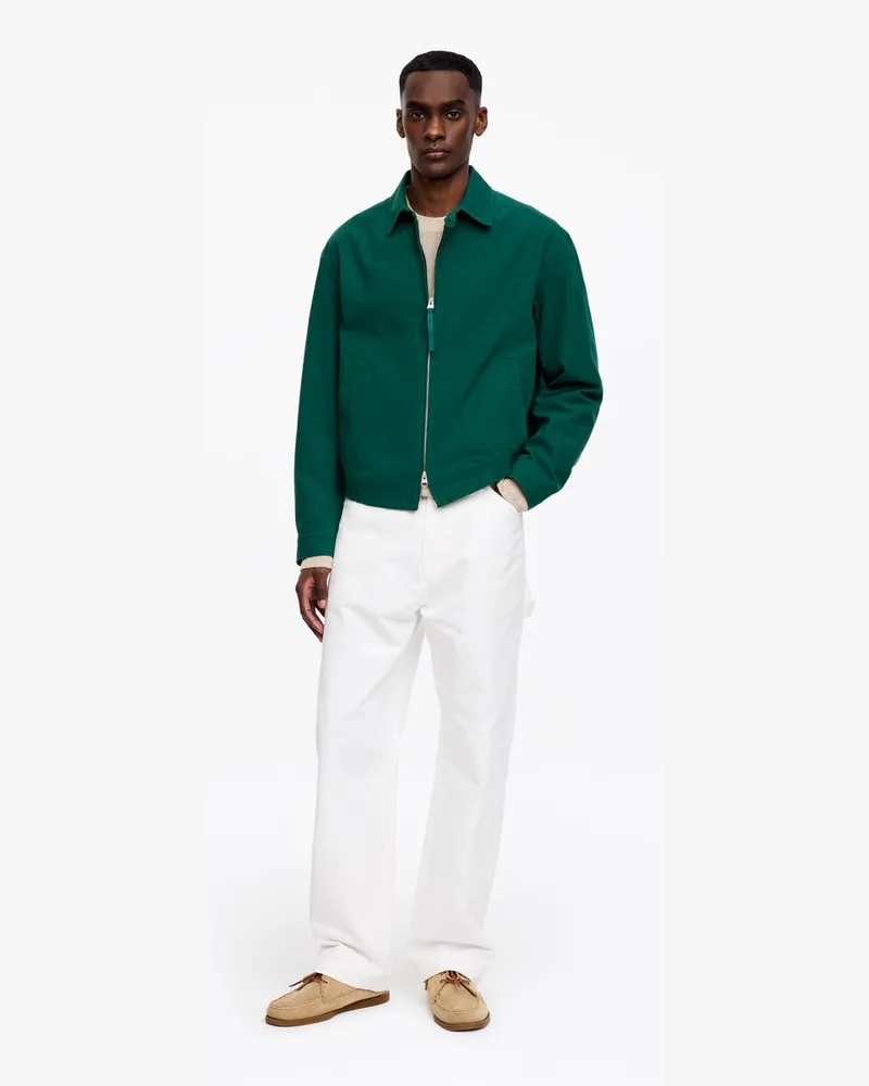 Arket Baumwollblouson -Grün Grün