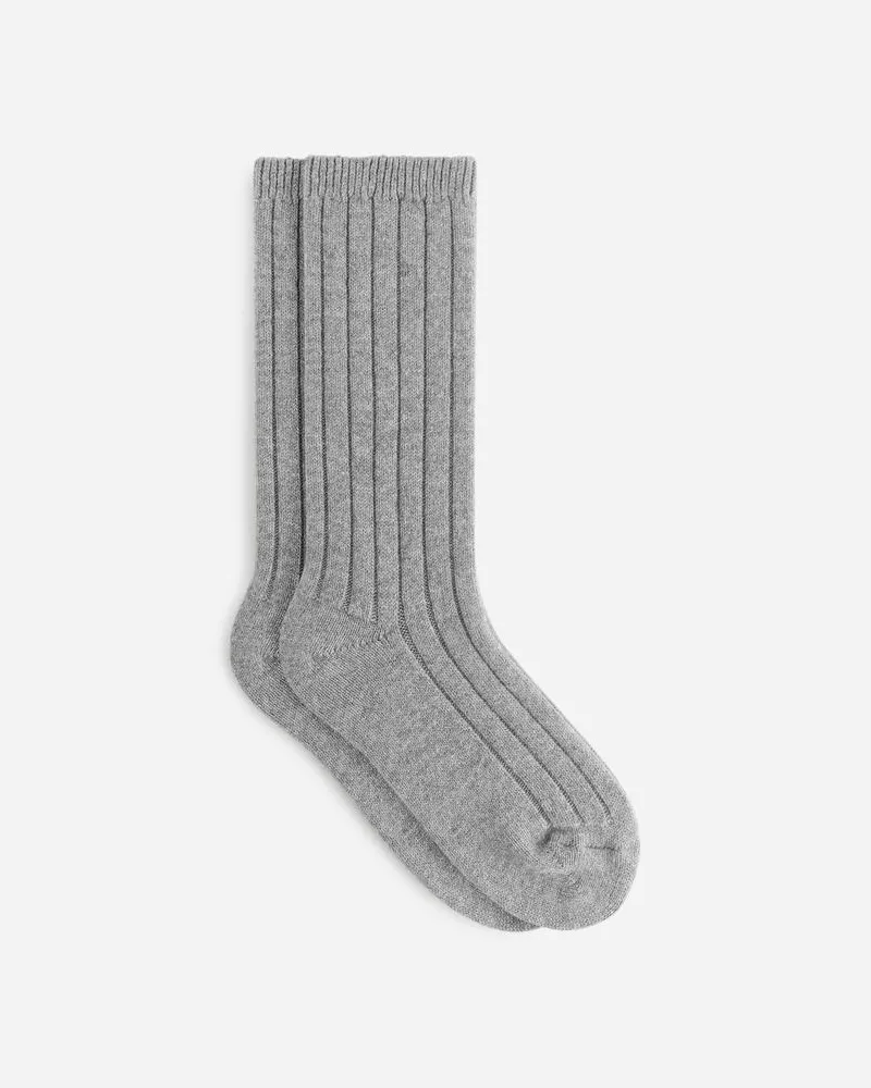 Arket Socken Aus Kaschmir Und Wolle -Grau Grau